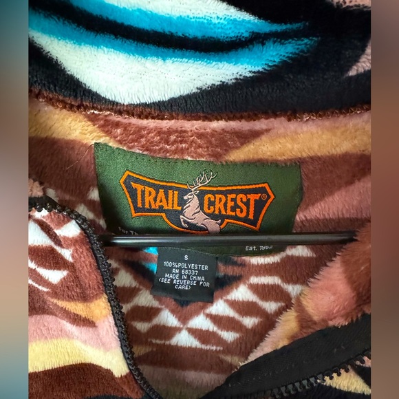 Trail Crest Aztec Fleece Pullover - Picture 2 of 4